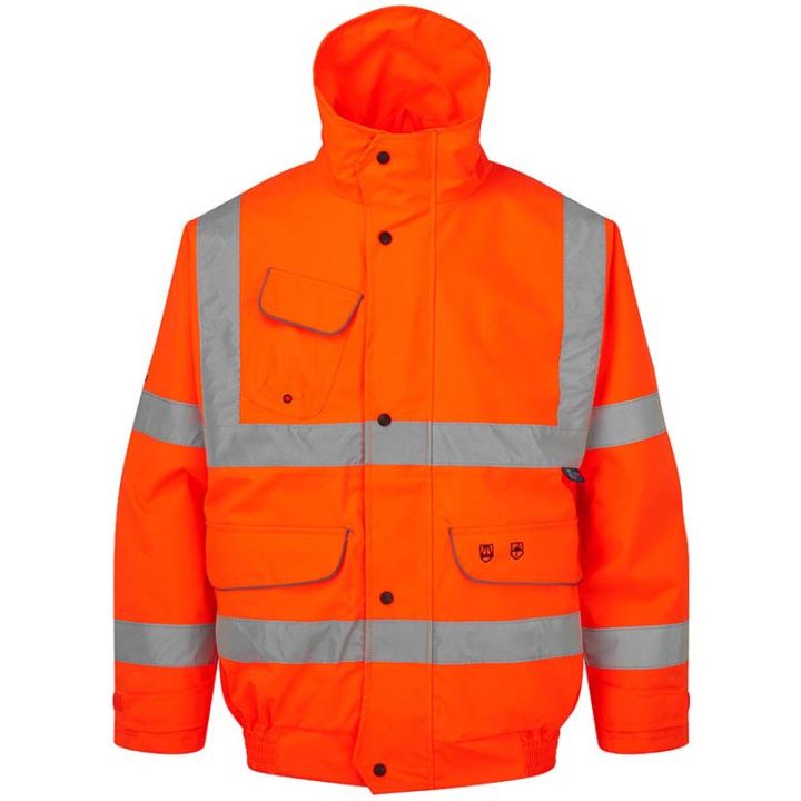 Bodyguard Workwear VapourKing Hi Viz Rail Bomber