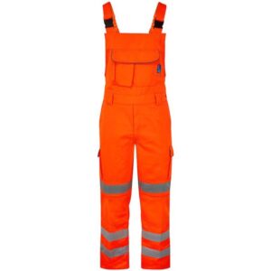 Bodyguard Workwear Hi Viz Rail Bib&Brace