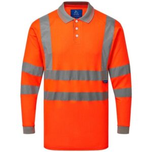 Bodyguard Workwear P/Cotton Polo L/S