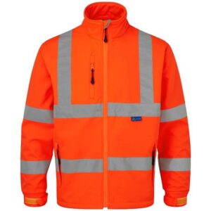 Bodyguard Workwear Hi Viz Rail Softshell