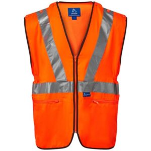 Bodyguard Workwear Hi Viz Premium Rail Vest