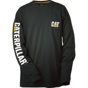 Caterpillar Trademark Banner Long Sleeved Sweatshirt