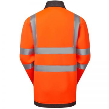 Leo Workwear Arganite EcoViz Air Layer Full Zip Sweatshirt - Image 3