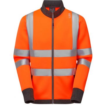 Leo Workwear Arganite EcoViz Air Layer Full Zip Sweatshirt - Image 4