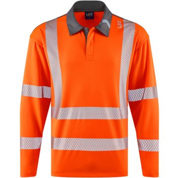 Leo Workwear Georgeham Performance Sleeved Polo Shirt