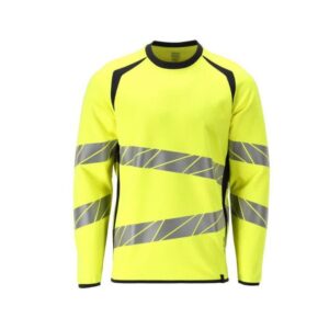 Mascot Accelerate Multisafe Hi Vis Crew Neck Sweatshirt