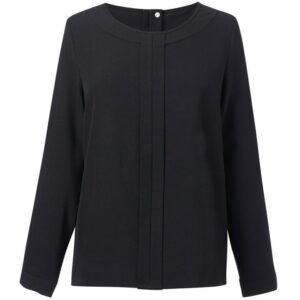 Brook Taverner Women's Roma Crepe De Chine Blouse