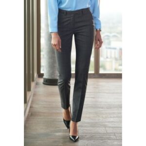 Brook Taverner Signature Collection - Ladies Torino Check Slim Leg Trouser