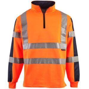 Supertouch Hi Vis 2 Tone Rugby Shirt