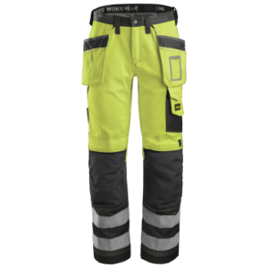 Snickers Hi-Vis Holster Pockets Trousers