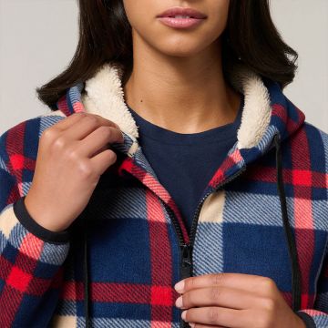 Hard Yakka Check Women's Zoodie - Image 3