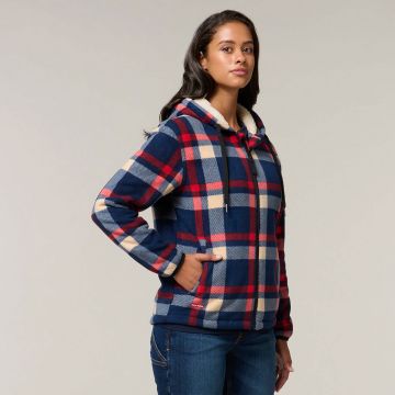 Hard Yakka Check Women's Zoodie - Image 7