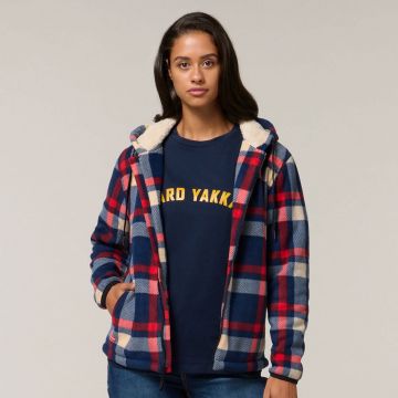 Hard Yakka Check Women's Zoodie - Image 8