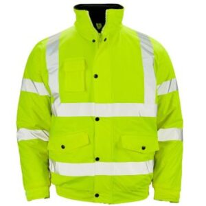 Supertouch Hi Vis Storm-Flex Pu Bomber Jacket
