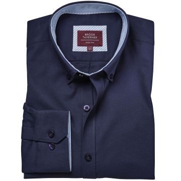 Brook Taverner Lawrence Stretch Oxford Shirt
