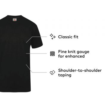 Fruit Of The Loom Super Premium T-Shirt - Image 3