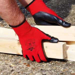 KeepSAFE Glove Nitrile Palm Coated Cut 1 303178