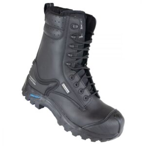 Himalayan Leather Boot Combat Metal Free Cap/Midsole With Gravity Hybrid Sole