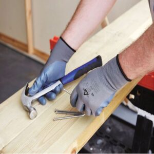 KeepSAFE Glove Nitrile Foam Palm Coated GLO166 303008