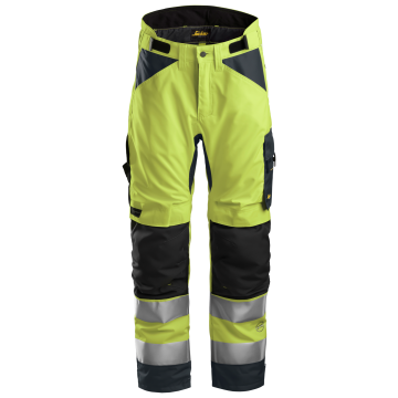 Snickers AllroundWork Hi-Vis 37.5 Ins Trousers+ Class 2