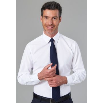 Brook Taverner Vulcan Slim Fit Long Sleeved Shirt - Image 3