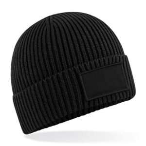 Beechfield Fashion patch beanie