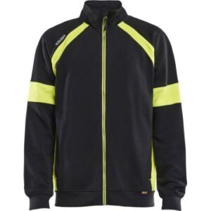 Blaklader Sweatshirt With Hi-Vis Full Zip