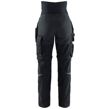 Blaklader Women's Maternity Trousers Crafts Zip-Off - Image 2