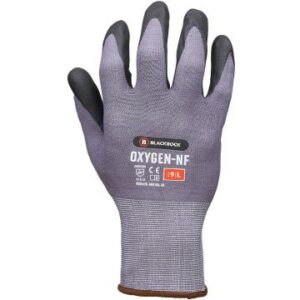 BR-BRG101 Blackrock Oxygen Nitrile Foam Work Glove (Pack of 12)