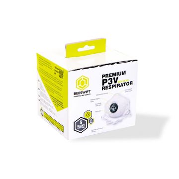 Beeswift P3 Vented Mesh Cup Mask (Box of 5) - Image 2