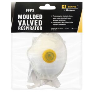 Beeswift Moulded Valved Cup Respirator