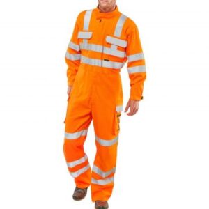 Beeswift Orange Arc Compliant Ris Coverall