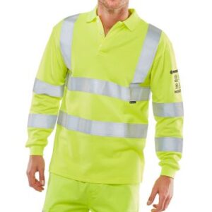 Beeswift Arc Flash Hi Viz Polo Shirt