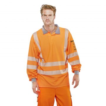 Beeswift Arc Flash GO/RT Polo Shirt - Image 2