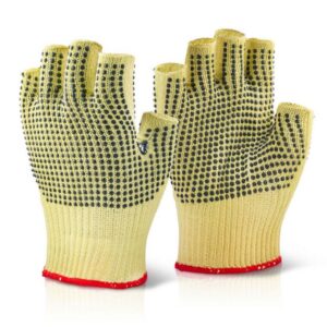 Beeswift Reinforced Fingerless Dotted Glove