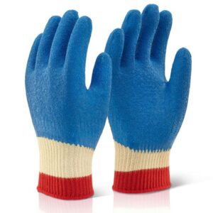 Beeswift Reinforced Latex Gloves Full Cuff (Pack of 10)