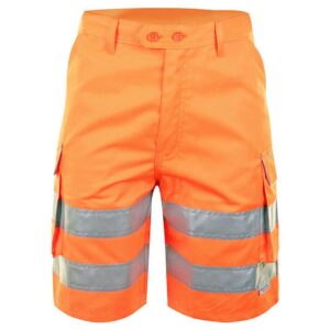 Beeswift Orange Hi-Vis Shorts