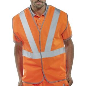 Beeswift Hi-Vis Rail Spec Vest