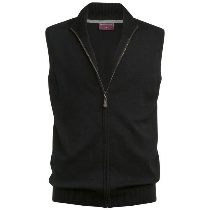 Brook Taverner Lincoln Knitted Zip Gilet