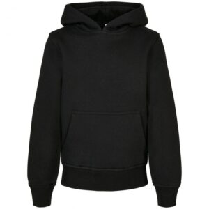 Build Your Brand Organic kids basic hoodie