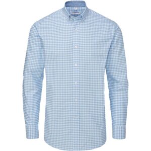 Disley Baltimore Checked Tailored Fit Oxford Shirt