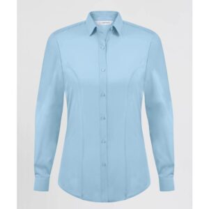 Disley Enya Women's Long-Sleeve Cotton-Rich Blouse