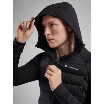 Montane Women's Composite Hybrid Hooded Puffer - Image 6