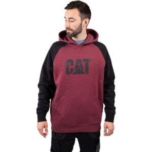 Caterpillar Raglan Hooded Sweatshirt