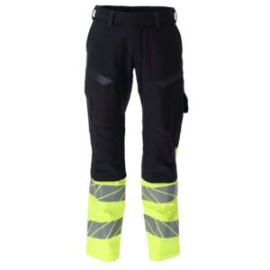 Mascot Contrast Trousers with Adjustable Kneepad Pockets