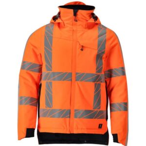 Mascot Hi Vis Waterproof Winter Jacket