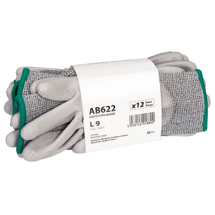 Portwest Cut C13 PU Glove (Pk12)