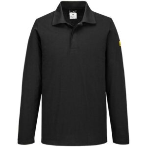 Portwest Anti-Static ESD Long Sleeve Polo Shirt