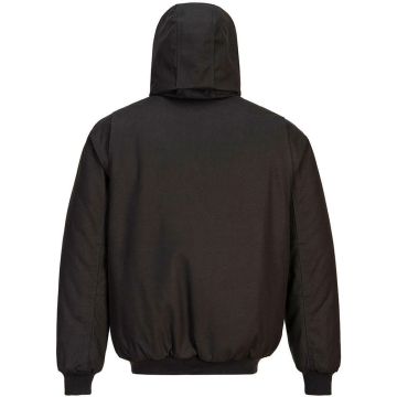 Portwest Duck Quilt Lined Hooded Jacket - Image 2