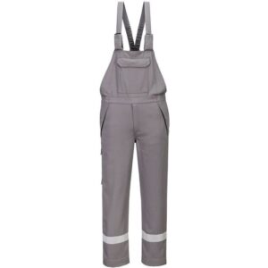 Portwest Bizflame Work Chemical Resistant FR Bib & Brace